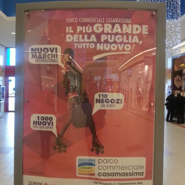 Photo taken at Auchan by Giuseppe A. on 1/2/2013-意大利普利亚卡萨马西玛诺伊卡塔罗路2 Photo taken at Auchan by Giuseppe A. on 1/2/2013