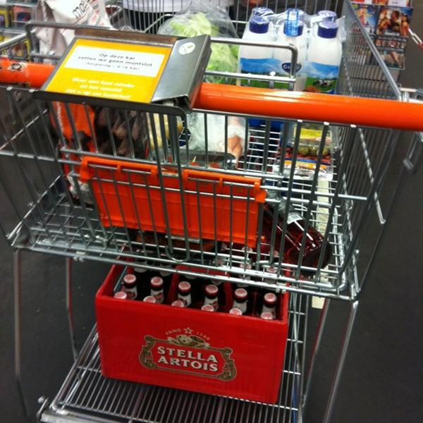 Photo taken at Colruyt by Pieterjan V. on 8/18/2012