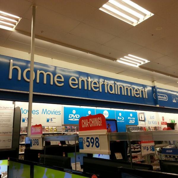 Photo taken at Big W by David B. on 3/30/2013