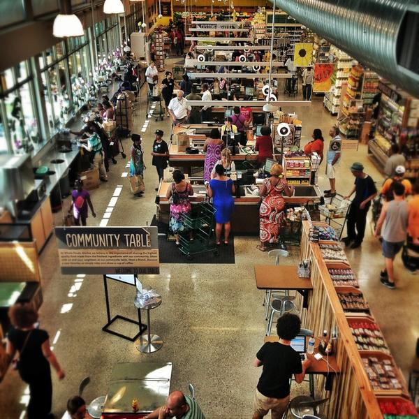 Photo taken at Whole Foods by Tom D. on 7/17/2013