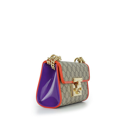 正品 GUCCI 古驰 16年女士经典款双G印花链条单肩包 409487-KLQVG 正品 GUCCI 古驰 16年女士经典款双G印花链条单肩包 409487-KLQVG