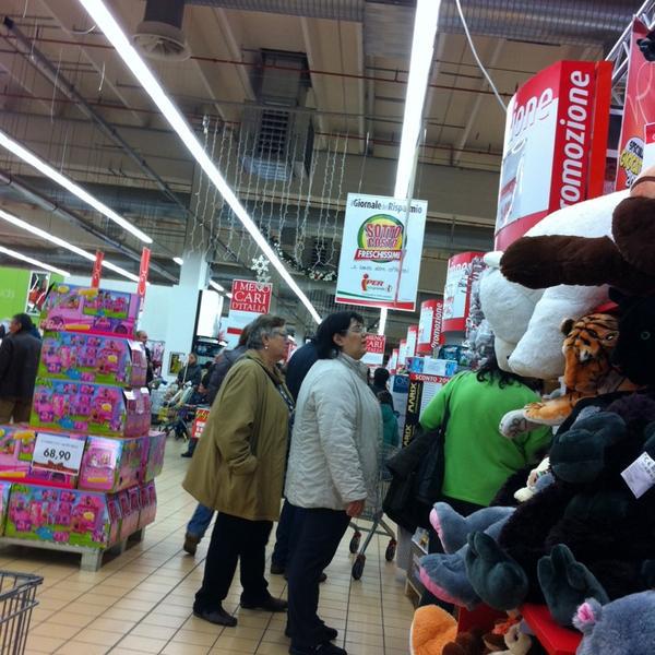 Photo taken at Centro Commerciale Iper by Giampaolo on 11/17/2013