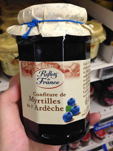 RefletsFrance蓝莓酱