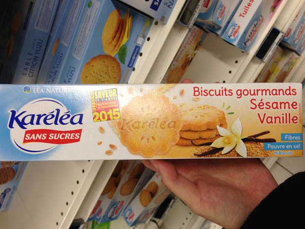 karelea无糖香草饼干