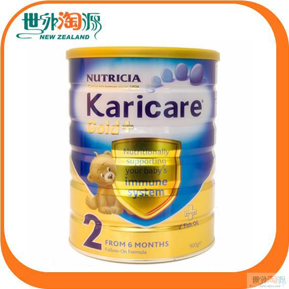 新西兰进口可瑞康奶粉2段-Karicare可瑞康 婴儿奶粉金装加强2段 6到12个月适用(900g罐装) 新西兰进口可瑞康奶粉2段-Karicare可瑞康 婴儿奶粉金装加强2段 6到12个月适用(900g罐装)