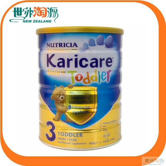 新西兰进口可瑞康奶粉3段-Karicare可瑞康 婴儿奶粉金装加强3段 1岁以上适用(900g罐装) 新西兰进口可瑞康奶粉3段-Karicare可瑞康 婴儿奶粉金装加强3段 1岁以上适用(900g罐装)