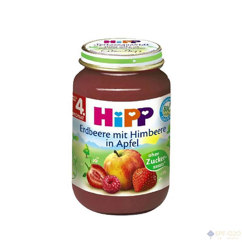 HiPP喜宝 苹果草莓覆盆子泥 190g HiPP喜宝 苹果草莓覆盆子泥 190g