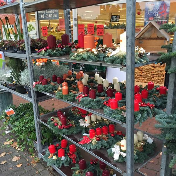 Photo taken at Edeka by Марина Б. on 11/18/2014