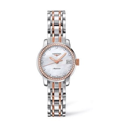 瑞士手表 浪琴Longines索伊米亚系列手表女表机械表L2.263.5.87.7