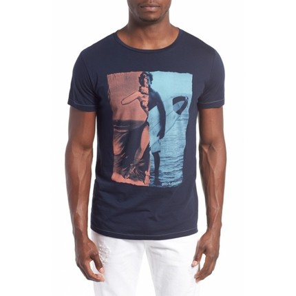 Hugo Boss/波士 男装 男式短袖T恤 Q01910580 Dark Blue