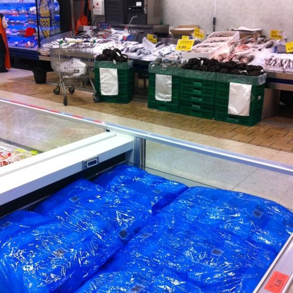 Photo taken at Mercadona by Andres B. on 2/11/2012