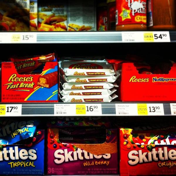 Photo taken at ICA Supermarket Medborgarplatsen by My H. on 12/19/2012