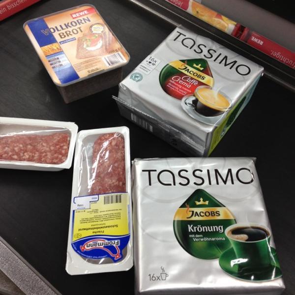 Photo taken at REWE by -德国柏林爱登纳大街34 Photo taken at REWE by