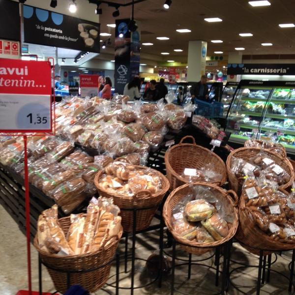 Photo taken at Caprabo by Kim S. on 3/22/2014