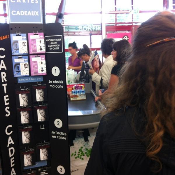 Photo taken at Carrefour by Benoit M. on 9/5/2012