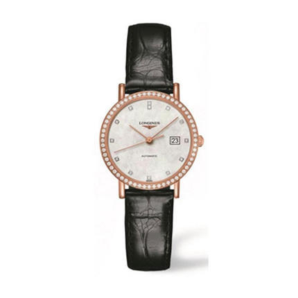 瑞士手表 浪琴Longines瑰丽系列手表男表机械表 L4.287.9.87.0
