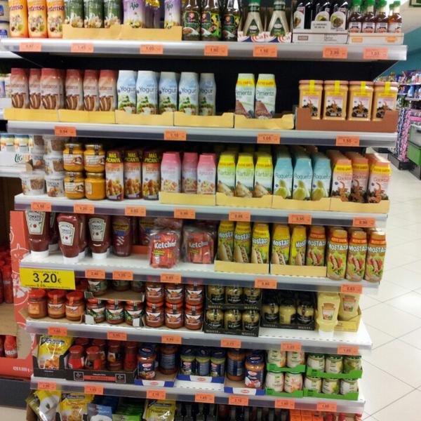 Photo taken at Mercadona by Sergio G. on 6/10/2014