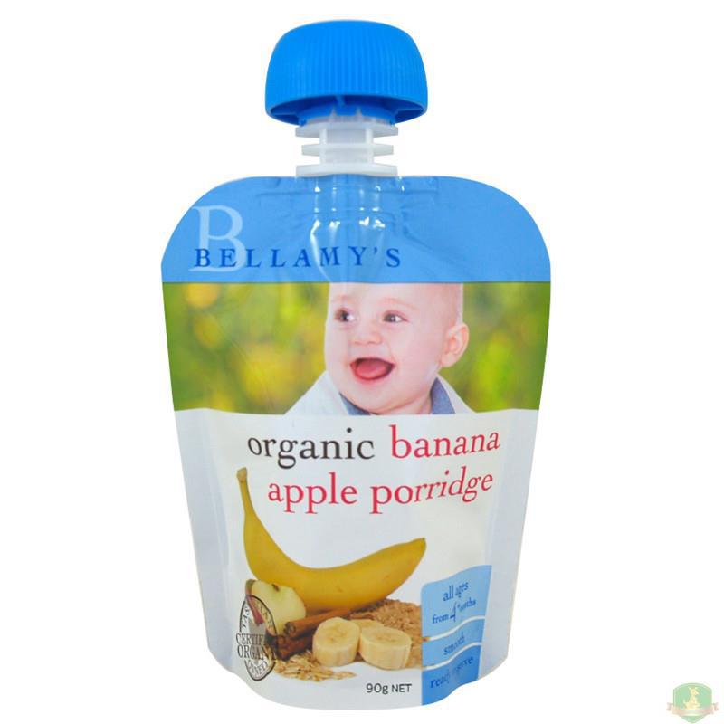 BELLAMY ORGANIC 贝拉米 香蕉苹果粥【澳洲直邮】