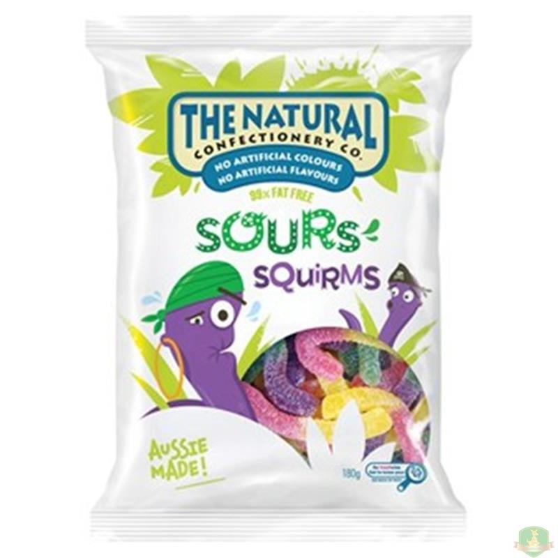 THE NATURAL 酸味纯果汁蛇形软糖【澳洲直邮】