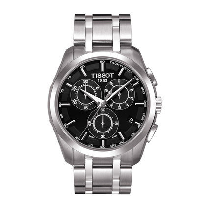 全球联保天梭TISSOT-库图男表 T035.617.11.051.00 男士石英手表