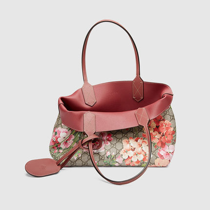 Gucci/古奇gucci女包15新款印花手提包 双面款372613 CU710 8693 Gucci/古奇gucci女包15新款印花手提包 双面款372613 CU710 8693