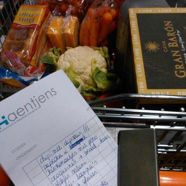 Photo taken at Colruyt by Amy C. on 2/27/2014