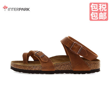 韩国直邮Birkenstock勃肯夏季新款夹趾绕脚凉鞋女鞋时尚013383