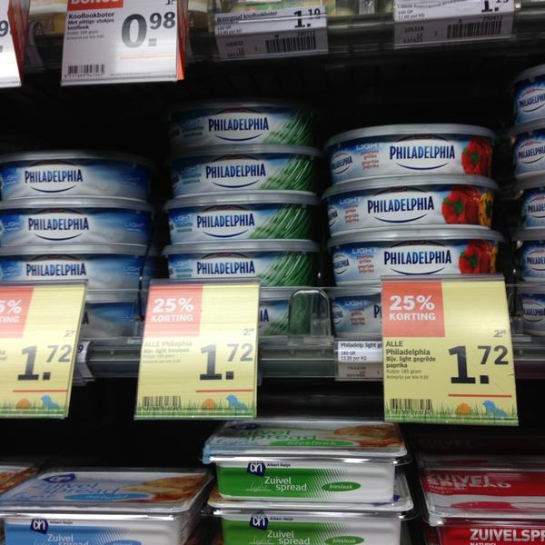 Photo taken at Albert Heijn by Werner H. on 3/23/2013