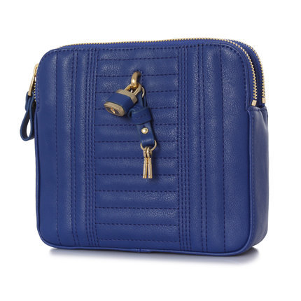 Brhas Pati韩国RANNE系列复古结合摇滚范单肩斜挎小包女包