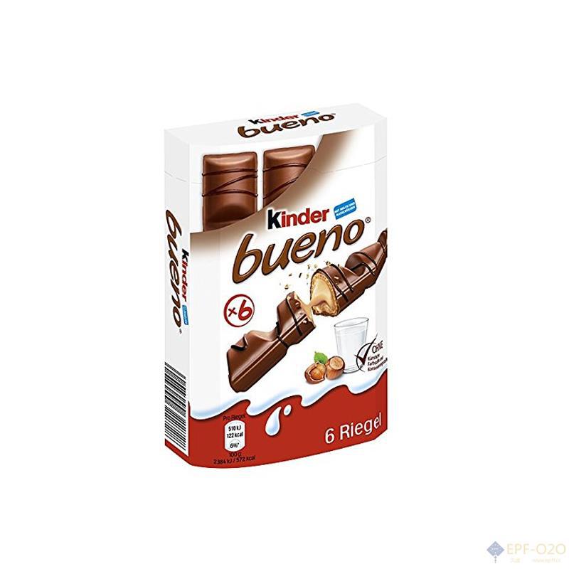 Kinder健达 bueno缤紛乐榛子牛奶巧克力 129g