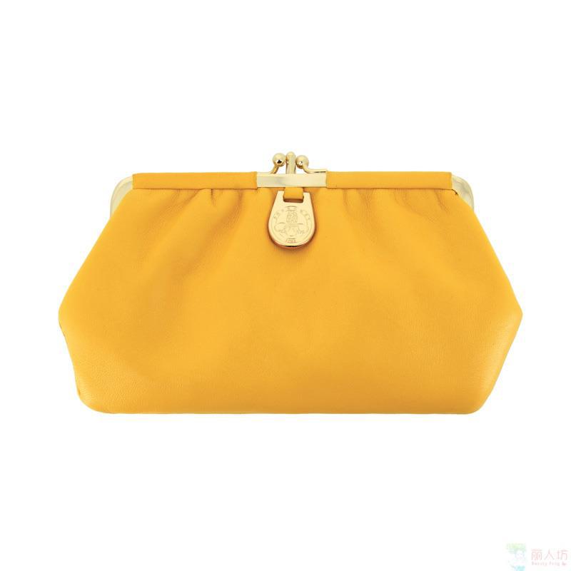 POURCHET 法国宝榭Bourses agneaux系列 零钱包 赭石色 1413