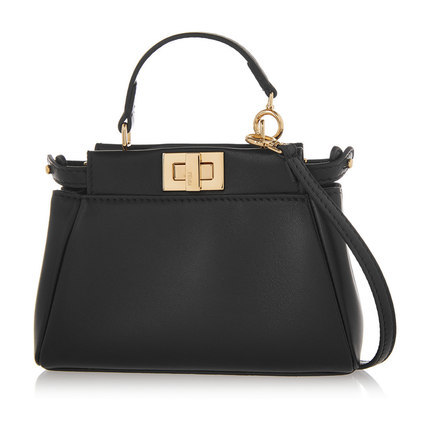 正品直邮Fendi芬迪2016新款时尚女包时尚黑色小羊皮单肩包639295 正品直邮Fendi芬迪2016新款时尚女包时尚黑色小羊皮单肩包639295