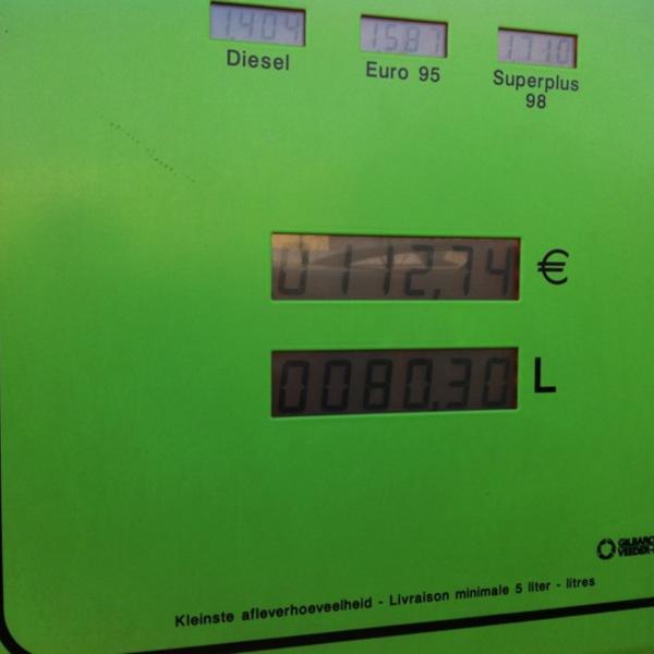 Photo taken at Colruyt by Raf K. on 3/9/2012