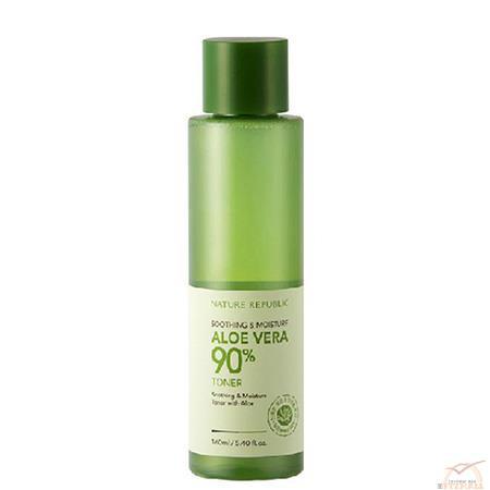 韩国进口舒缓保湿化妆水-Nature Republic自然乐园 芦荟舒缓保湿自然乐园化妆水 160ml 韩国进口舒缓保湿化妆水-Nature Republic自然乐园 芦荟舒缓保湿自然乐园化妆水 160ml