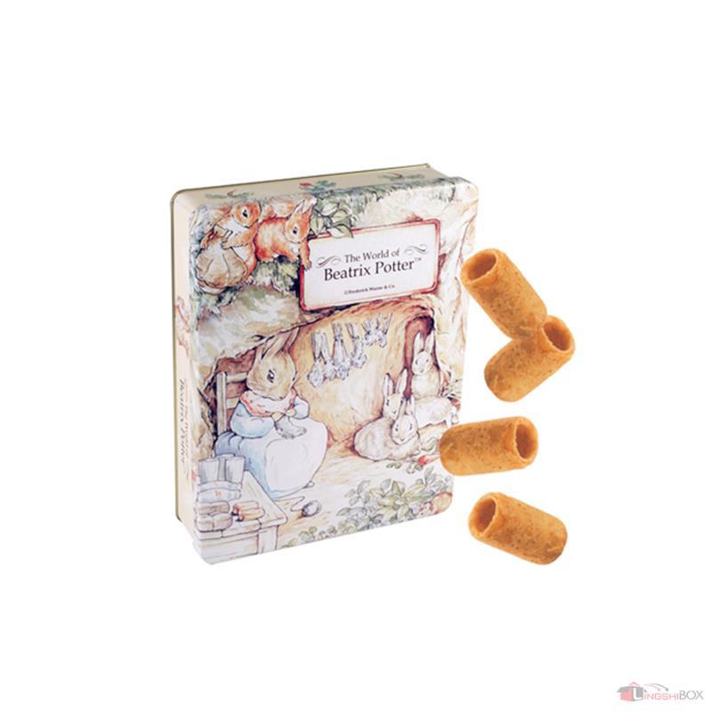 中国台湾进口一口酥蛋卷-波特小姐 彼得兔经典一口酥蛋卷 136g/罐 中国台湾进口一口酥蛋卷-波特小姐 彼得兔经典一口酥蛋卷 136g/罐