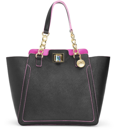 美国清仓特惠juicy couture/橘滋1955女包经典黑色百搭手提包邮 美国清仓特惠juicy couture/橘滋1955女包经典黑色百搭手提包邮