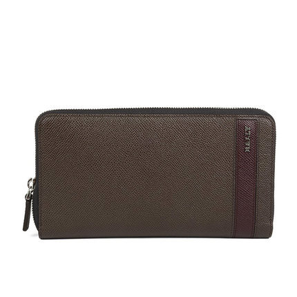 正品 BALLY 巴利新款男士牛皮长款钱包钱夹 LITEVIN/91 6189776