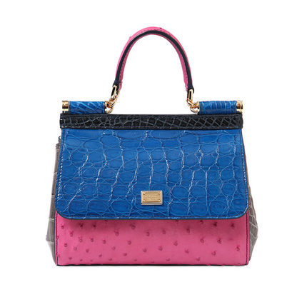 正品DolceGabbana杜嘉班纳16新款女包时尚真皮手提包61I-IIP005 正品DolceGabbana杜嘉班纳16新款女包时尚真皮手提包61I-IIP005