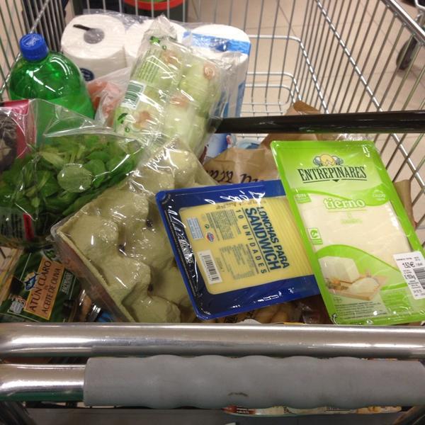 Photo taken at Mercadona by Alberto on 10/11/2013