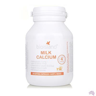 Bio Island生物岛 婴幼儿液体乳钙软胶囊90粒 Bio Island生物岛 婴幼儿液体乳钙软胶囊90粒