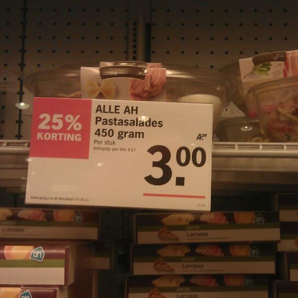 Photo taken at Albert Heijn by Jantien v. on 7/25/2013