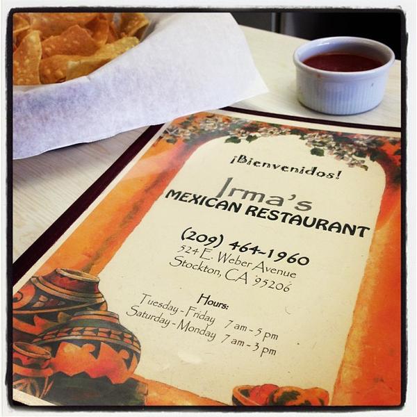 Photo taken at Irma's Place Mexican Restaurant by Aldrich S. on 1/3/2013