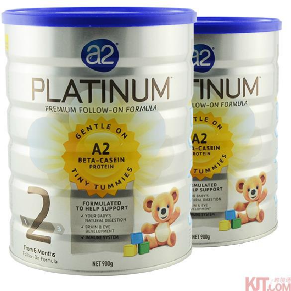 A2 Platinum白金系列婴儿奶粉2段(自贸购)