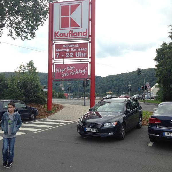 Photo taken at Kaufland by Grauzone on 9/21/2013
