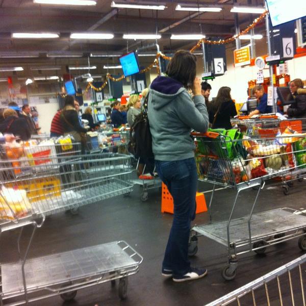 Photo taken at Colruyt by Joris H. on 12/29/2012