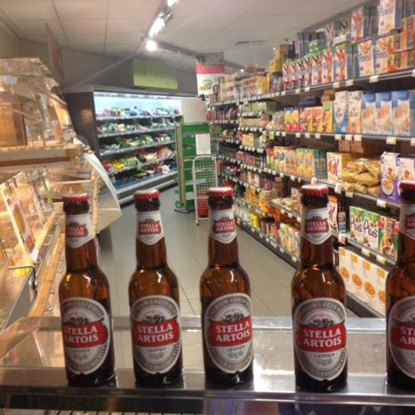 Photo taken at Proxy Delhaize by Nico P. on 5/16/2012