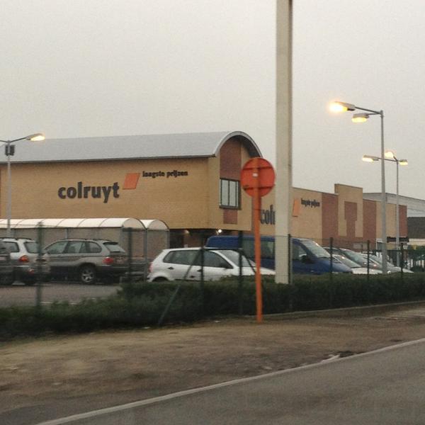 Photo taken at Colruyt by Matthias V. on 1/7/2013