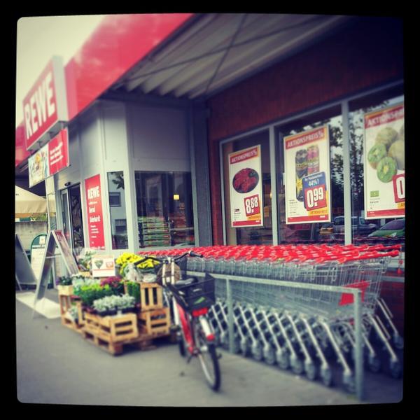 Photo taken at REWE by Voralak T. on 9/3/2013