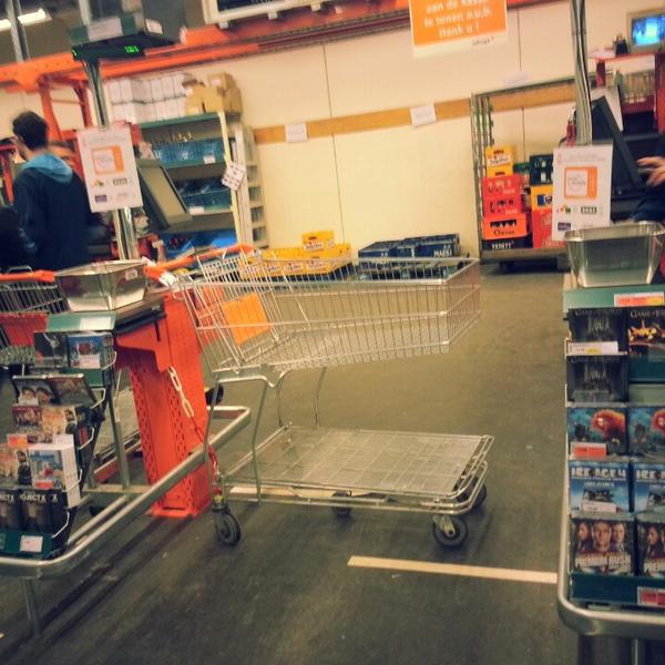 Photo taken at Colruyt by Bart S. on 3/14/2013