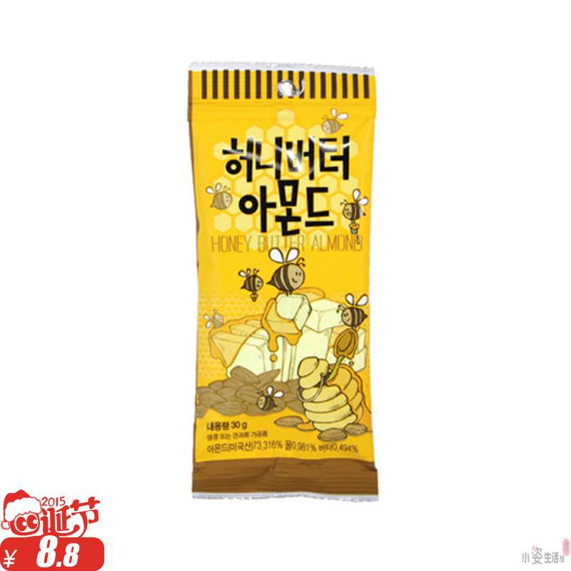Gilim蜂蜜黄油杏仁干果坚果无壳35g Gilim蜂蜜黄油杏仁干果坚果无壳35g